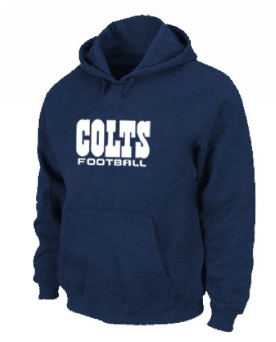 NFL Men's Nike Indianapolis Colts Font Pullover Hoodie - Blue